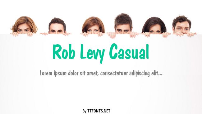 Rob Levy Casual example